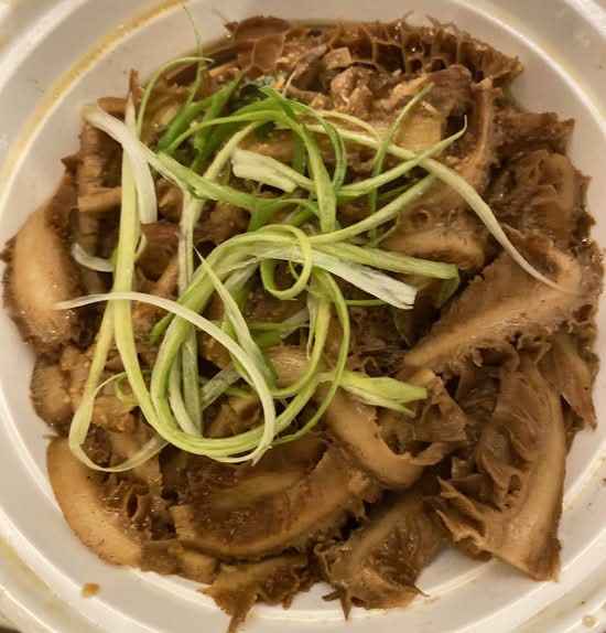 F4. Marinated Beef Tripe 滷牛肚